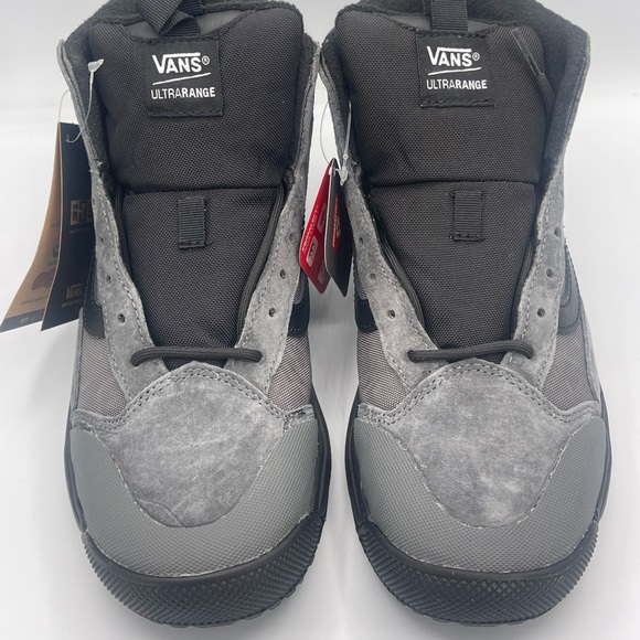 Vans Ultrarange Exo Hi MTE Mens Hiking Boot Outdoor Shoes Gray Black Sneaker - Picture 10 of 12